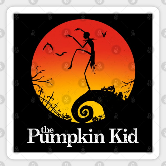 The Pumpkin Kid Sticker by Getsousa